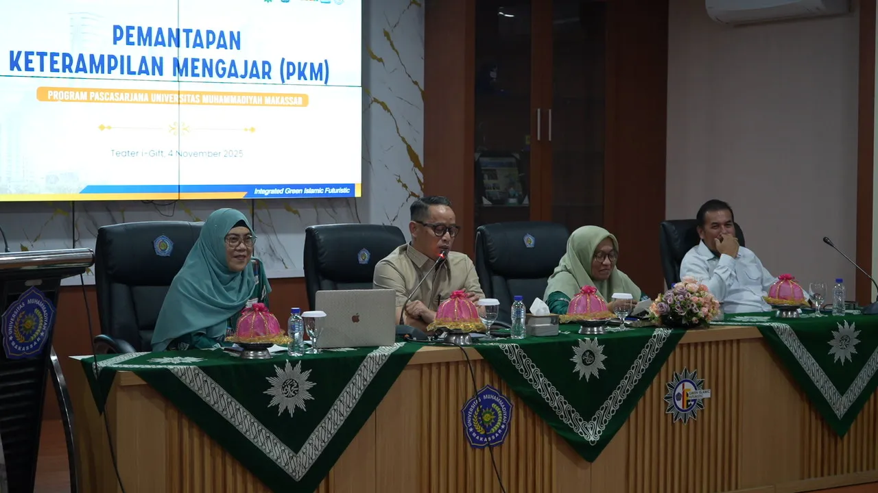 PPs Unismuh Cetak Calon Dosen Hebat! Mahasiswa S2 Ditempa Jadi Pengajar Profesional Berjiwa Islami